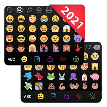 ❤️Emoji keyboard - Cute Emoticons, GIF, Stickers