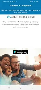 AT&T Mobile Transfer Screenshot