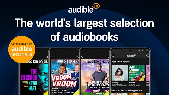 Audible: audiobooks, podcasts & audio stories Screenshot