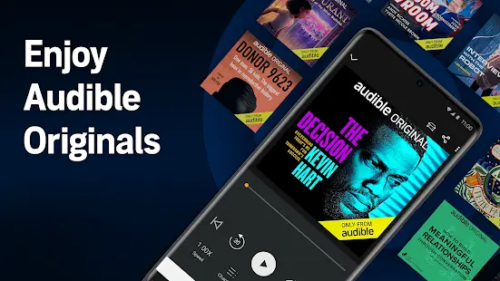 Audible: audiobooks, podcasts & audio stories Screenshot