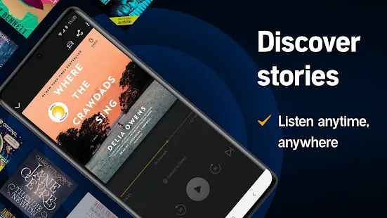 Audible: audiobooks, podcasts & audio stories Screenshot