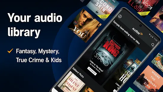 Audible: audiobooks, podcasts & audio stories Screenshot