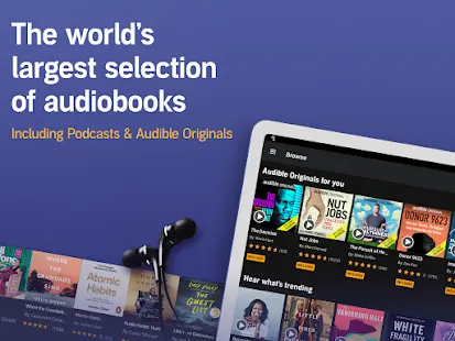 Audible: audiobooks, podcasts & audio stories Screenshot