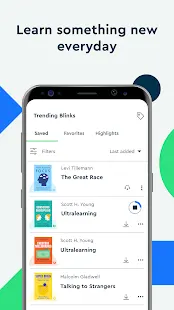 Blinkist: Key Book Insight‪s Screenshot