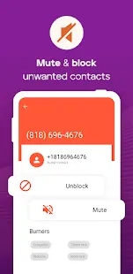 Burner - Private Phone Line for Texts and Calls Screenshot