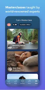 Calm - Sleep, Meditate, Relax Screenshot