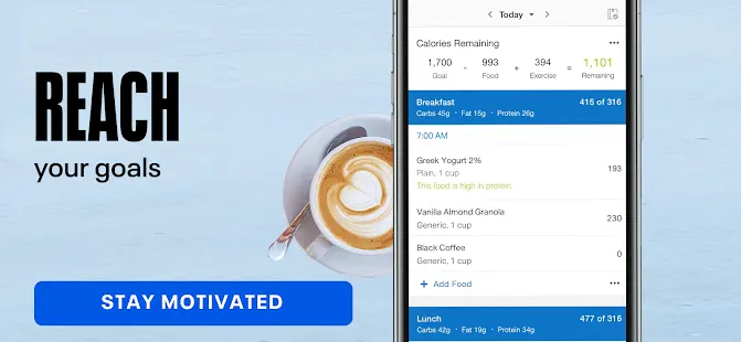 MyFitnessPal: Calorie Counter Screenshot