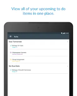 Canvas Student Screenshot