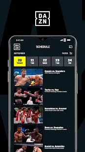 DAZN: Live Sports Streaming Screenshot