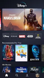 Disney+ Screenshot