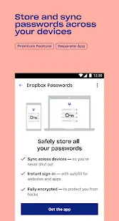 Dropbox: Secure Cloud Storage Screenshot