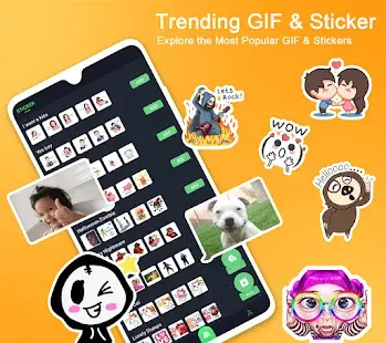 ❤️Emoji keyboard - Cute Emoticons, GIF, Stickers Screenshot