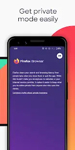 Firefox Fast & Private Browser Screenshot