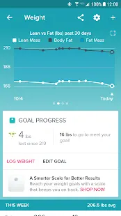 Fitbit Screenshot