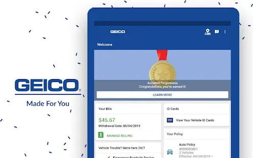 GEICO Mobile - Car Insurance Screenshot