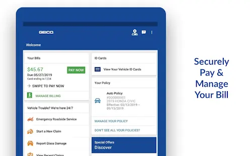 GEICO Mobile - Car Insurance Screenshot