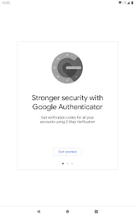 Google Authenticator Screenshot