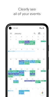 Google Calendar Screenshot