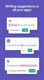 Grammarly - Grammar Keyboard Screenshot