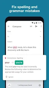 Grammarly - Grammar Keyboard Screenshot