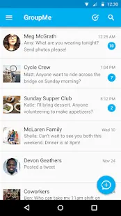 GroupMe Screenshot