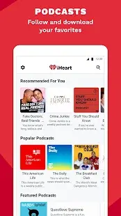 iHeart: Radio, Music, Podcasts Screenshot