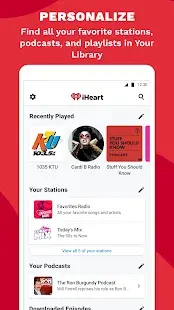 iHeart: Radio, Music, Podcasts Screenshot