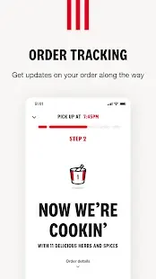 KFC US - Ordering App Screenshot