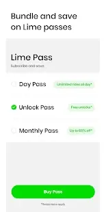 Lime - #RideGreen Screenshot