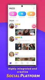 MICO: Make Friends, Live Chat and Go Live Stream Screenshot