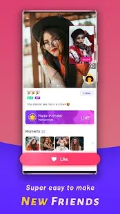 MICO: Make Friends, Live Chat and Go Live Stream Screenshot