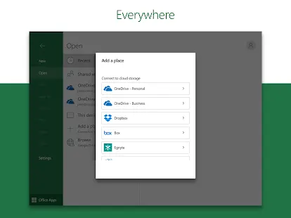 Microsoft Excel: Spreadsheets Screenshot