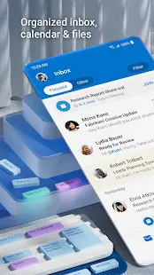 Microsoft Outlook: Secure email, calendars & files Screenshot