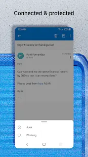Microsoft Outlook: Secure email, calendars & files Screenshot