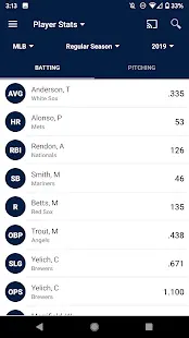 MLB Screenshot