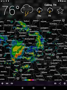 MyRadar Weather Radar Screenshot