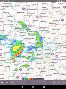 MyRadar Weather Radar Screenshot