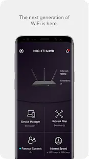 NETGEAR Nighthawk – WiFi Router App Screenshot