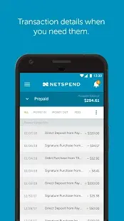 Netspend: Manage Money Online Screenshot