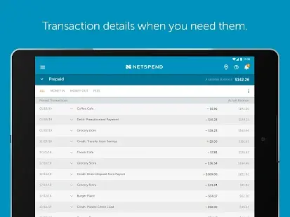 Netspend: Manage Money Online Screenshot