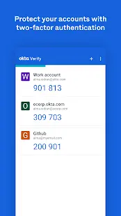 Okta Verify Screenshot