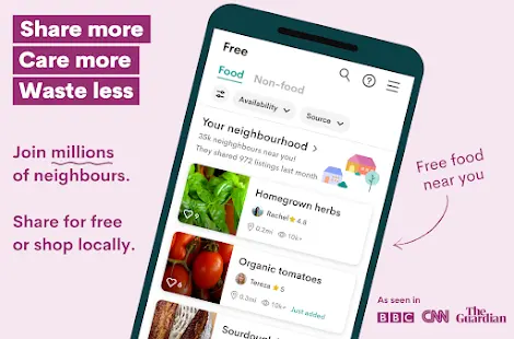 OLIO - Share more. Care more. Waste less. Screenshot