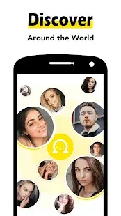 Omega - Random Video Chat & Live Talk Screenshot