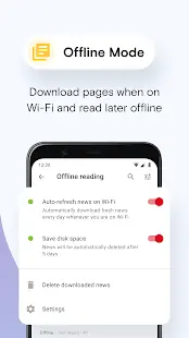 Opera Mini - fast web browser Screenshot