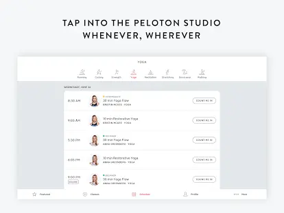 Peloton - at home fitness Screenshot