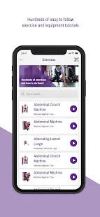 Planet Fitness Workouts Screenshot