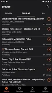 Police Scanner - Scanner Radio Screenshot