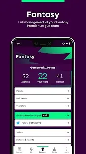 Premier League - Official App Screenshot