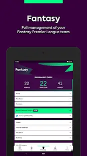 Premier League - Official App Screenshot