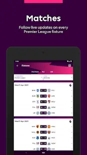 Premier League - Official App Screenshot